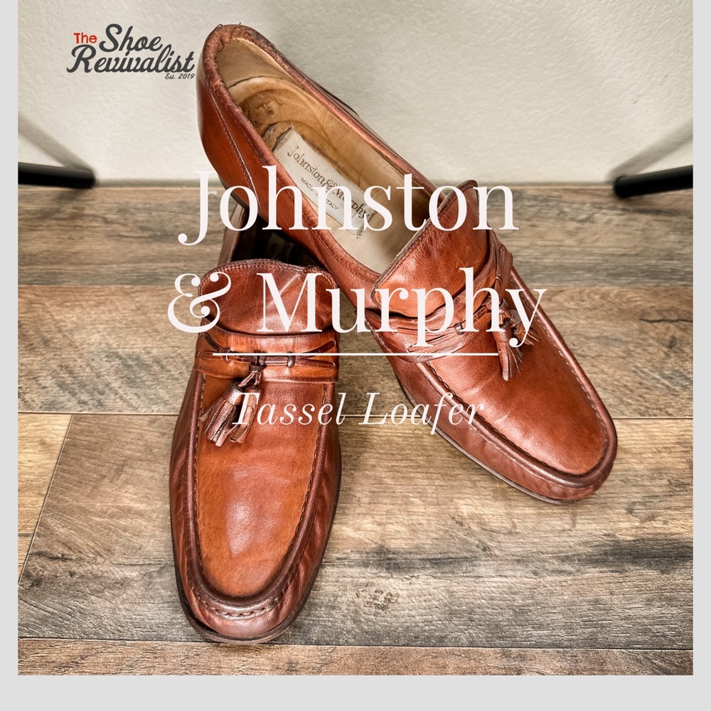 Johnston & Murphy Tassel Loafer Size 10